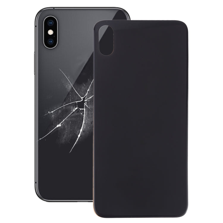 適用於iPhone XS 免拆機替換攝像頭位置大孔玻璃后蓋帶膠