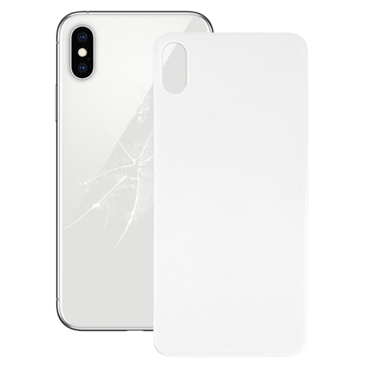 適用於iPhone XS 免拆機替換攝像頭位置大孔玻璃后蓋帶膠