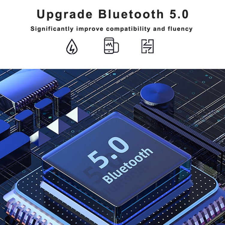 263 TWS CVC8.0降噪藍牙耳機帶充電盒，支持觸控&三屏LED電量显示&手機支架&充電寶&高清通話&語音助手