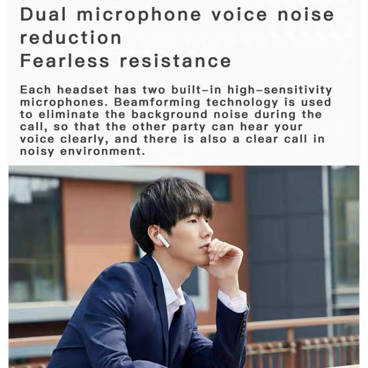 AIR2S TWS 雙麥克風語音降噪觸控藍牙耳機帶充電盒，支持燈顯&通話&語音助手&NFC