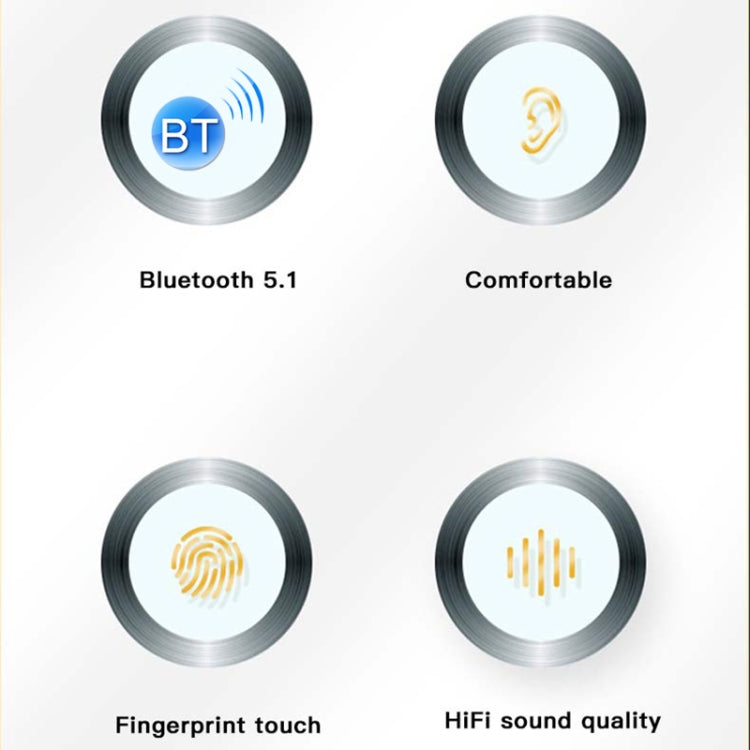 AIR2S TWS 雙麥克風語音降噪觸控藍牙耳機帶充電盒，支持燈顯&通話&語音助手&NFC