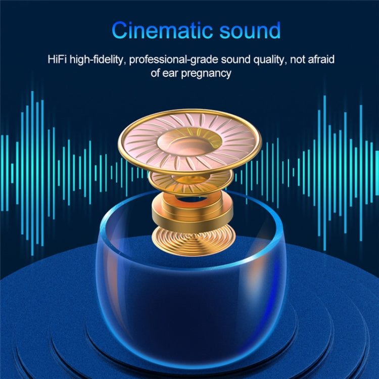 F9-9 TWS CVC8.0降噪藍牙耳機帶充電盒，支持觸控燈效&三屏LED電量显示&充電寶&手機支架&高清通話&語音助手