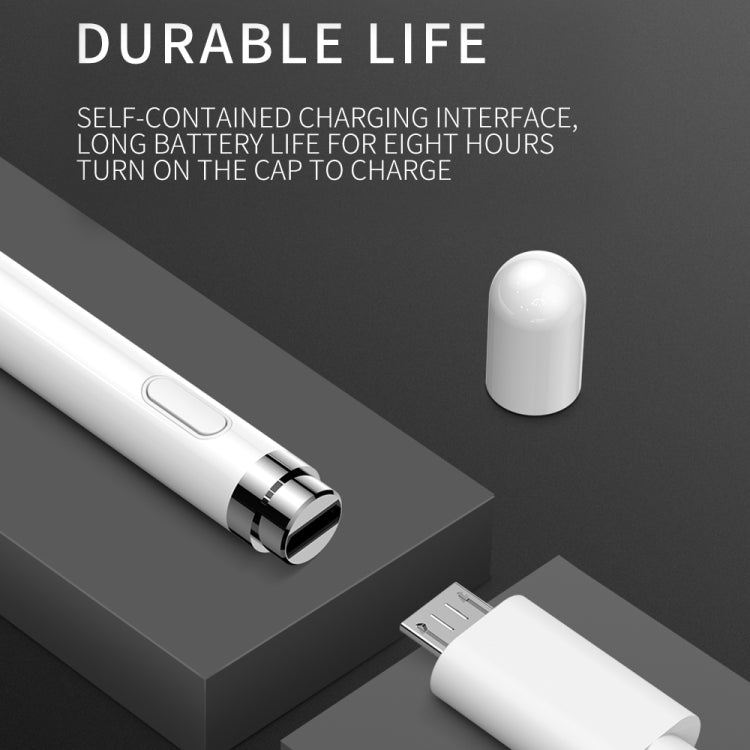 機樂堂 JR-K811 臻好系列 Micro USB 可充電主動式電容手寫筆帶磁吸筆帽，兼容安卓&IOS系統