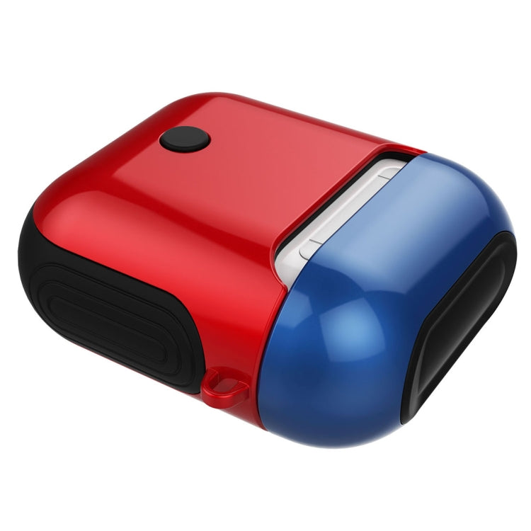 適用於蘋果 AirPods 1/2代通用 無線藍牙耳機盒光油PC保護套