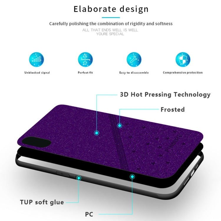 PINWUYO 幸運星系列 適用於iPhone XS / X 全包防水防摔PC+TPU+PU手機保護殼