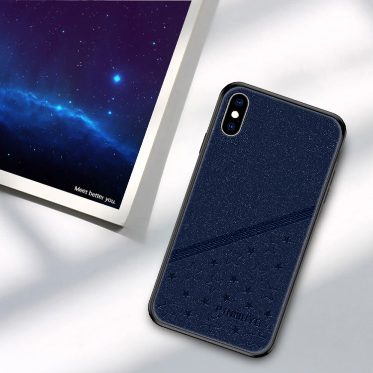 PINWUYO 幸運星系列 適用於iPhone XS / X 全包防水防摔PC+TPU+PU手機保護殼