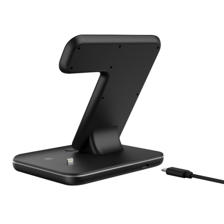 Z5 QI 立式磁吸無線充電器帶觸控環形燈，適用於手機&蘋果手錶&AirPods/小米 紅米 AirDots