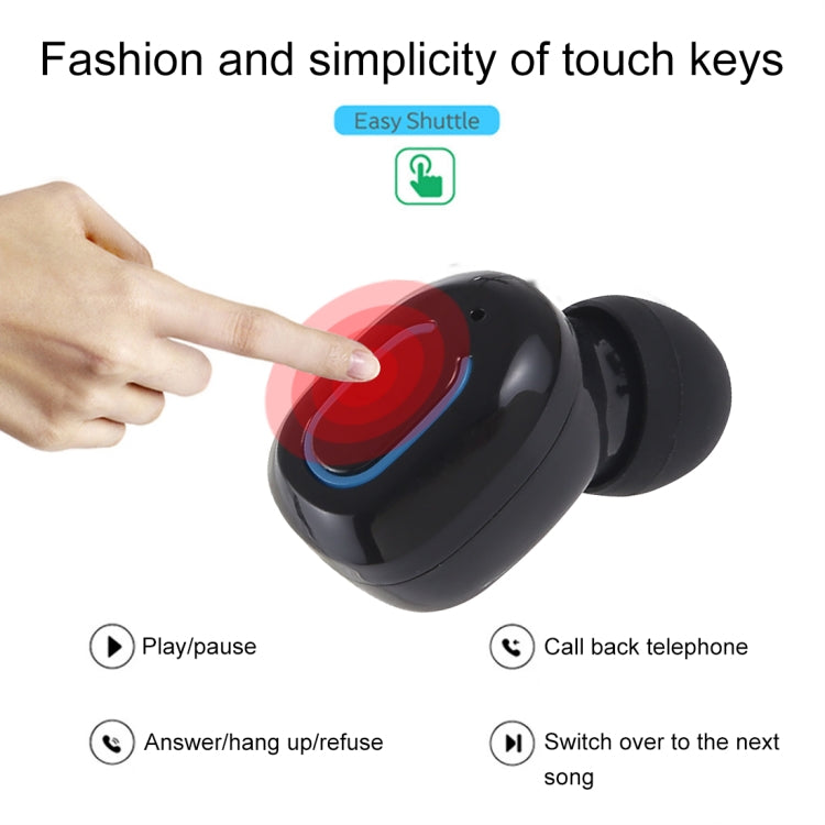 TI8S TWS炫酷藍牙耳機 帶充電倉