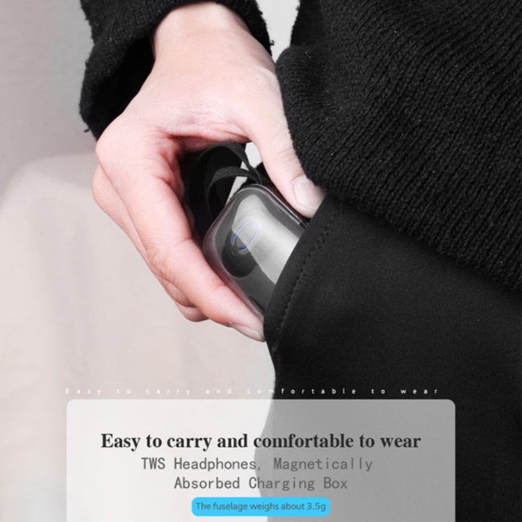 TI8S TWS炫酷藍牙耳機 帶充電倉