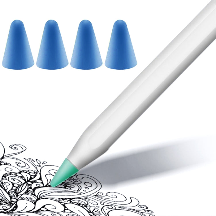4個一賣 防滑靜音耐磨筆尖保護套 適用於Apple Pencil 1/2代通用