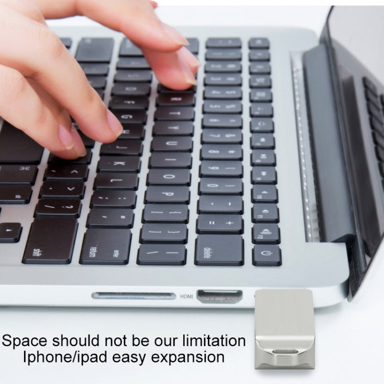 S31 3合一 8GB Mirco USB 2.0 + Type-C + 8 Pin 接口金屬旋轉U盤 , 8GB