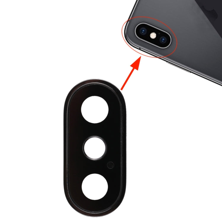適用於iPhone XS / XS Max 後置攝像頭框帶鏡片