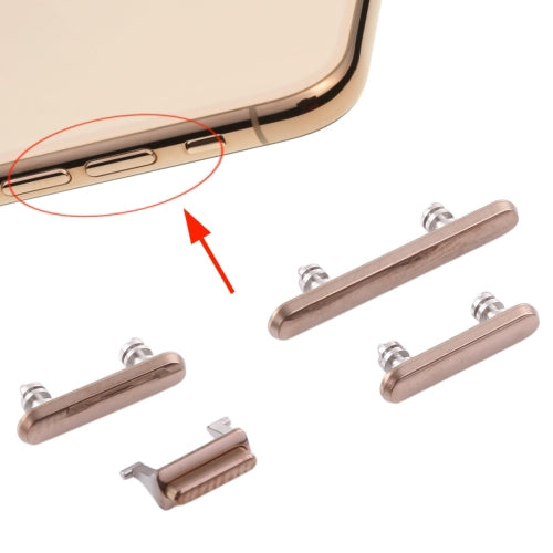 適用於iPhone XS / XS Max 邊鍵4件套