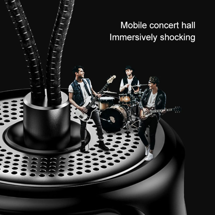 JUSTNEED TWS 防水藍牙小音箱，內置高清麥克風，支持免提通話