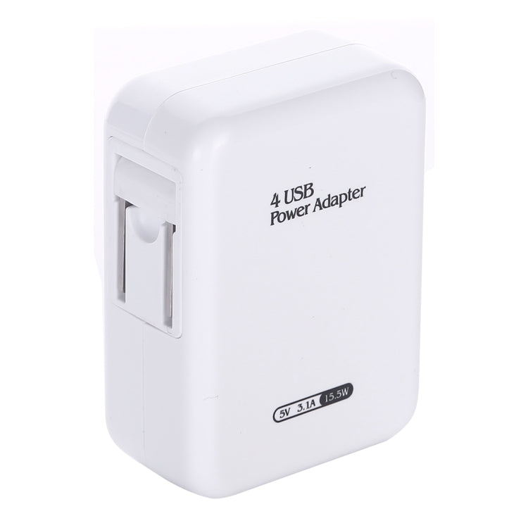 HT-CD03 15.5W 5V 3.1A 4個USB接口壁式充電器旅行充，美規