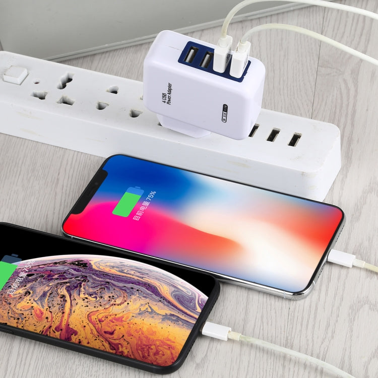 HT-CD03 15.5W 5V 3.1A 4個USB接口壁式充電器旅行充，歐規