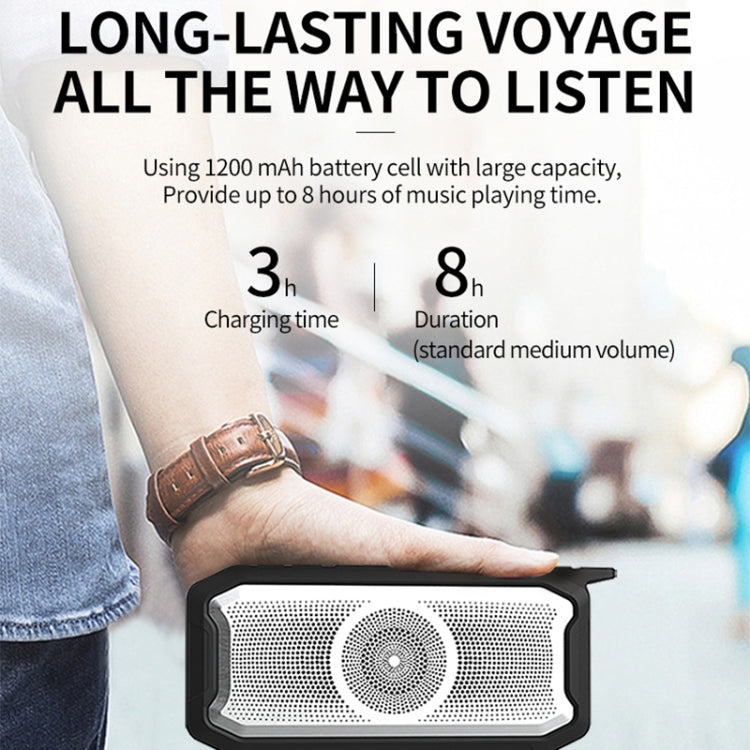 X3 5W 戶外防水無線藍牙音箱 支持免提通話/USB/AUX/TF卡