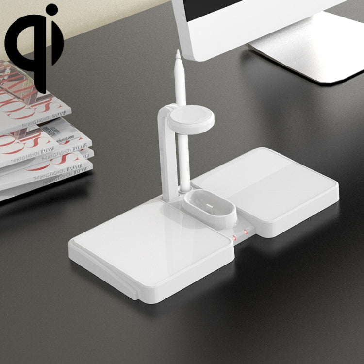 K04 4合一 10W Qi標準無線充電器 適用於手機 & iWatch & AirPods