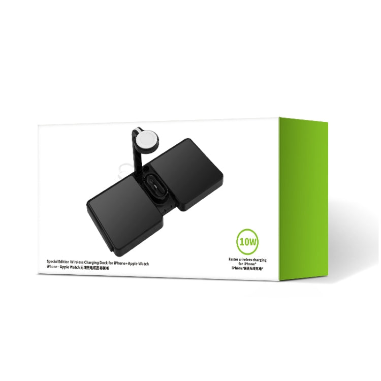 K04 4合一 10W Qi標準無線充電器 適用於手機 & iWatch & AirPods