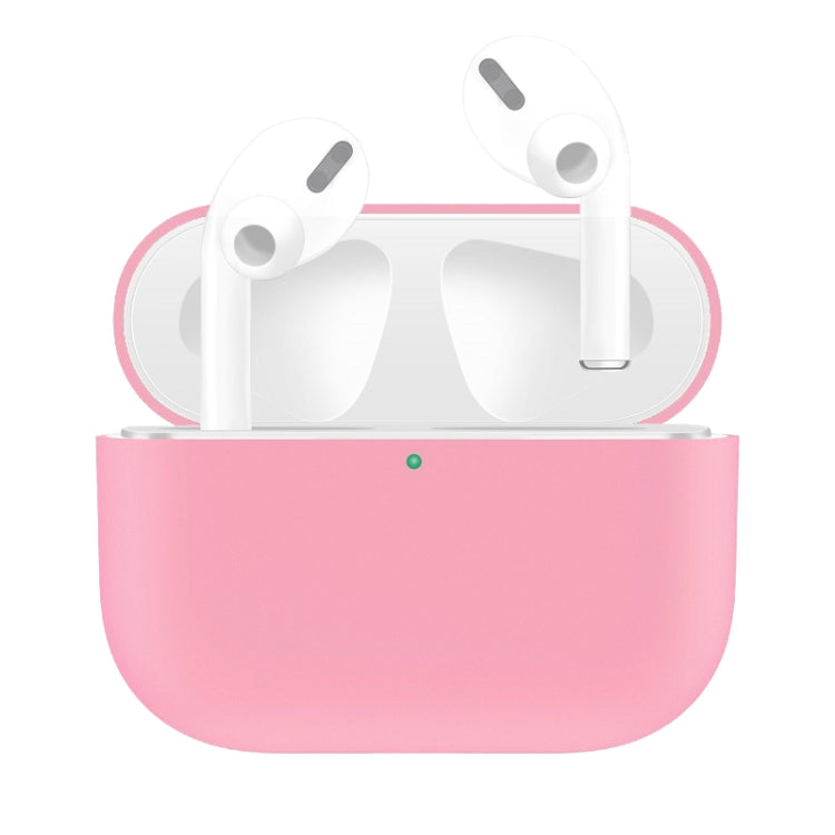 適用於AirPods Pro 純色硅膠耳機保護套