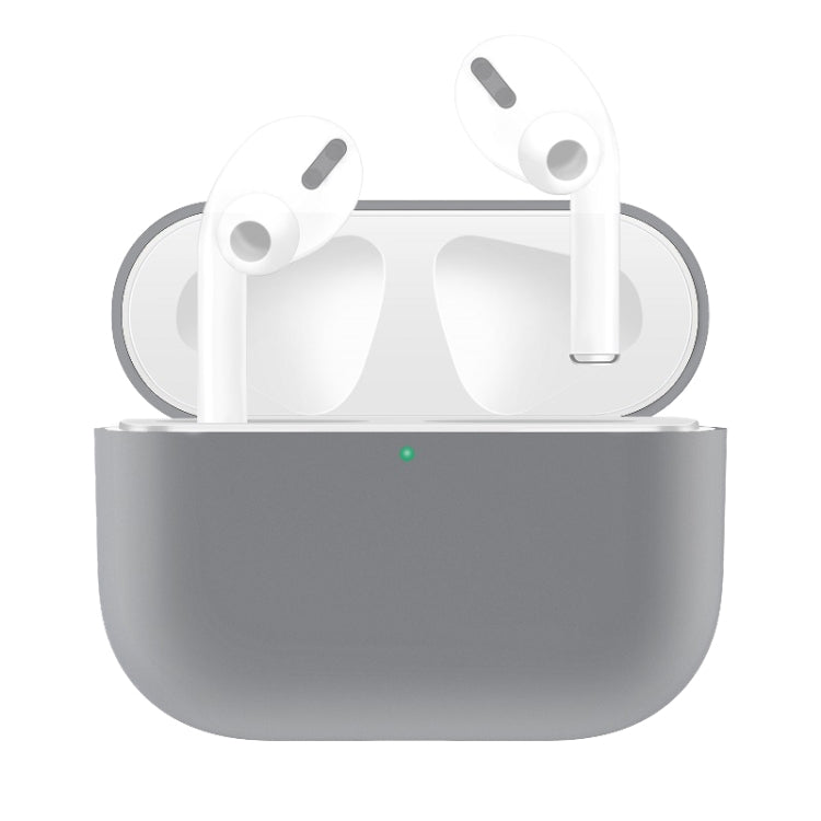 適用於AirPods Pro 純色硅膠耳機保護套