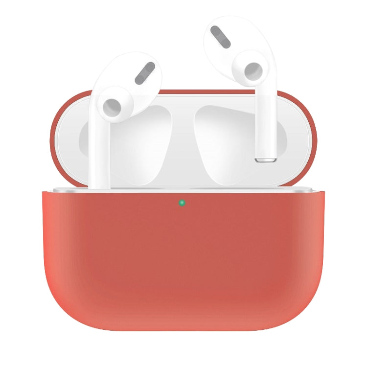 適用於AirPods Pro 純色硅膠耳機保護套