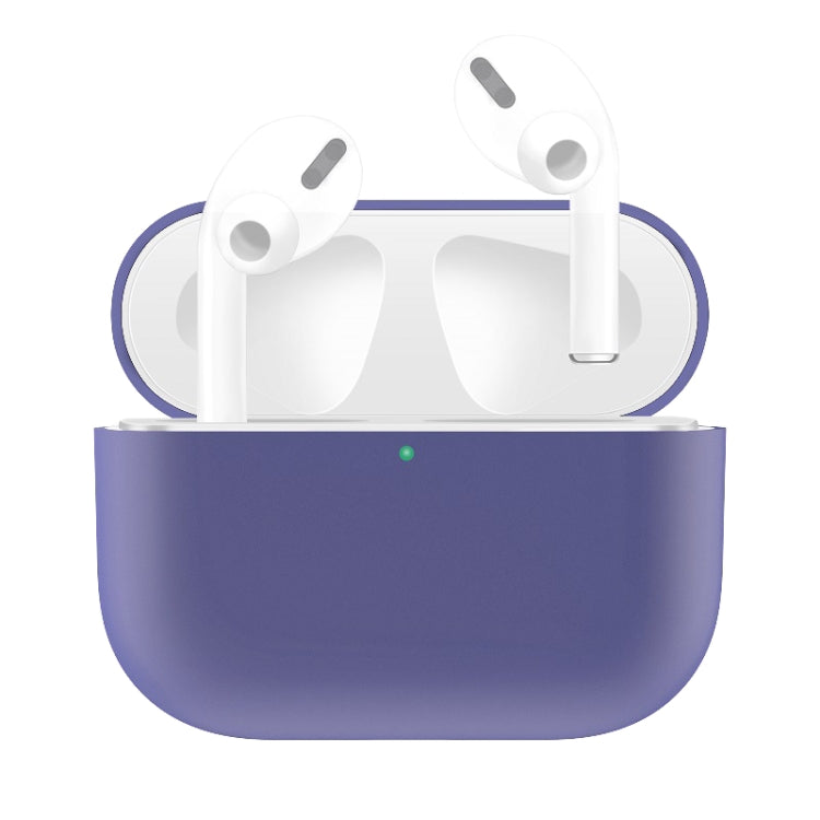 適用於AirPods Pro 純色硅膠耳機保護套