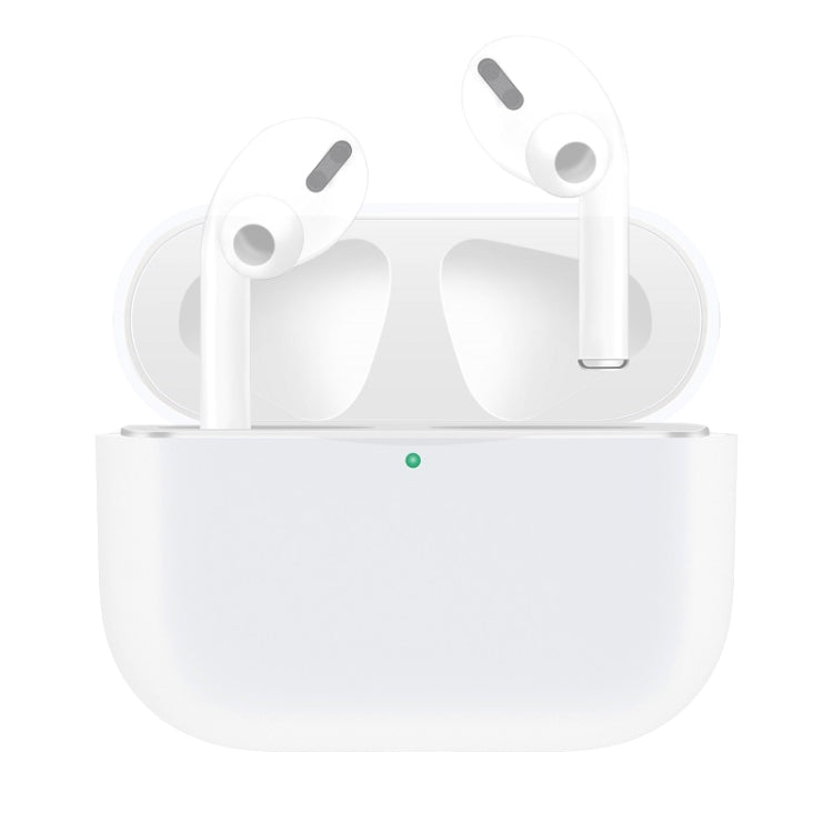 適用於AirPods Pro 純色硅膠耳機保護套