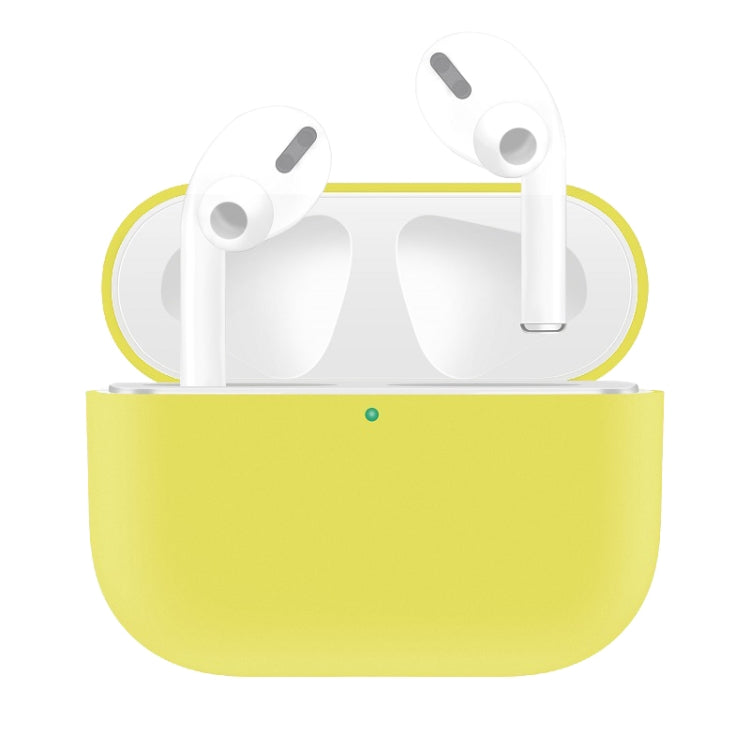 適用於AirPods Pro 純色硅膠耳機保護套