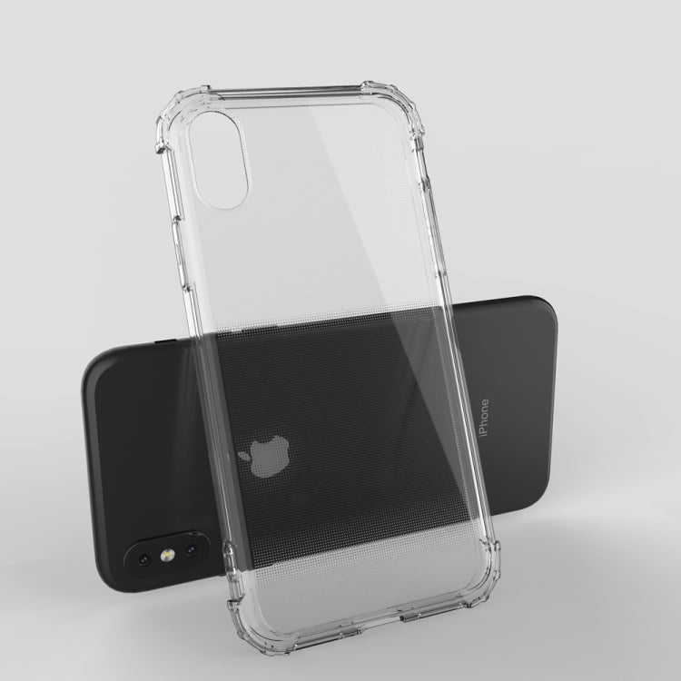 適用於iPhone XS / X 防摔透明TPU保護軟殼