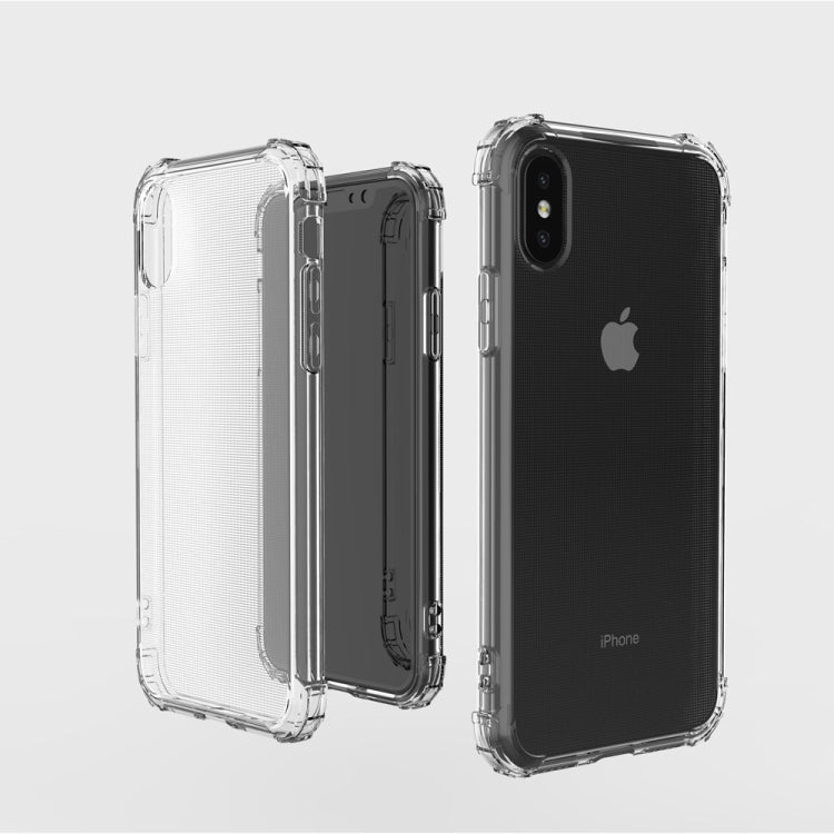 適用於iPhone XS / X 防摔透明TPU保護軟殼