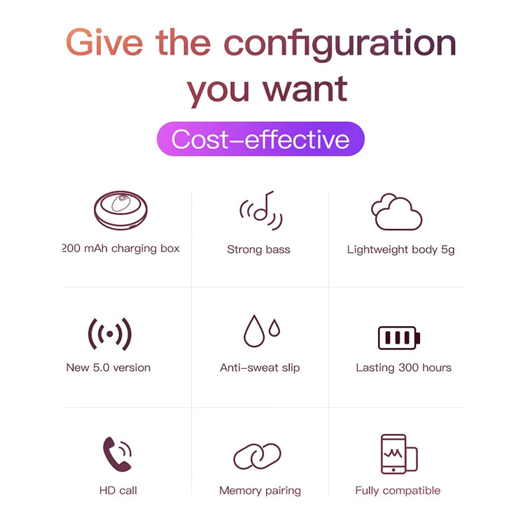 YX01 防汗藍牙4.1無線藍牙耳機帶充電盒，支持記憶回連&高清通話