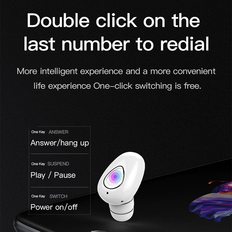 YX01 防汗藍牙4.1無線藍牙耳機帶充電盒，支持記憶回連&高清通話