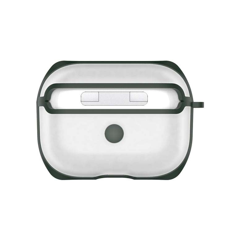 APC001 適用於AirPods Pro PC + TPU 透明耳機保護套帶掛鈎