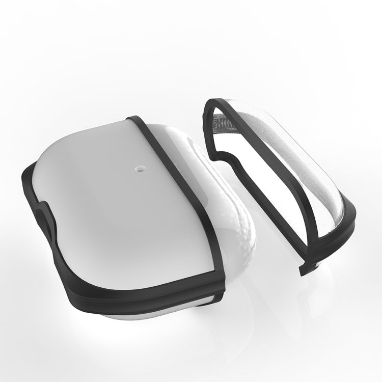 APC001 適用於AirPods Pro PC + TPU 透明耳機保護套帶掛鈎