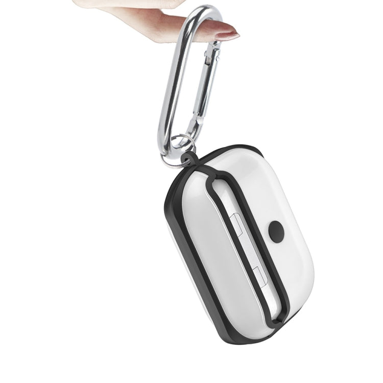 APC001 適用於AirPods Pro PC + TPU 透明耳機保護套帶掛鈎