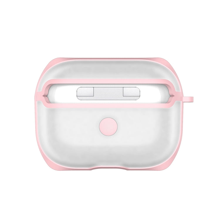 APC001 適用於AirPods Pro PC + TPU 透明耳機保護套帶掛鈎