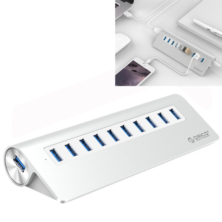 ORICO M3H10-U3-V2 鋁合金10個USB 3.0接口HUB集線器