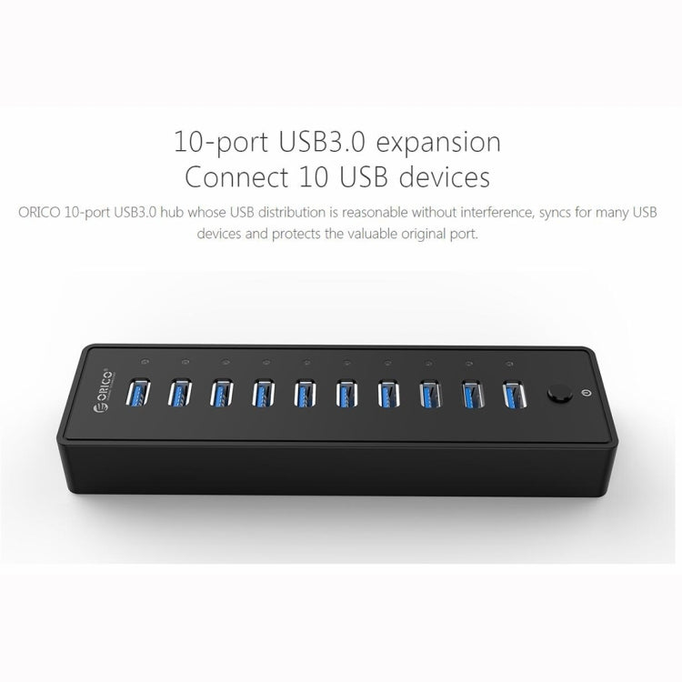 ORICO P10-U3-V1 10個USB 3.0接口HUB集線器