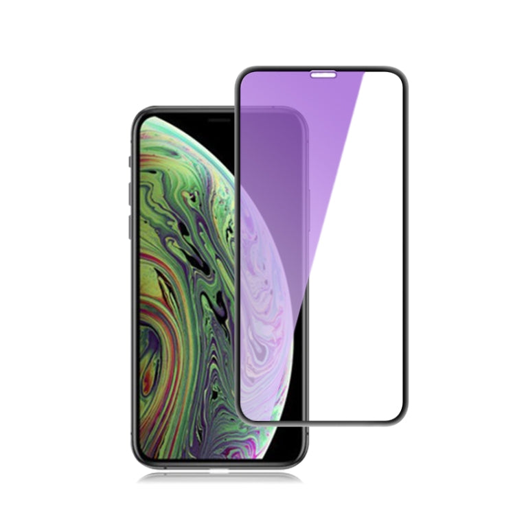 mocolo 適用於iPhone 11 Pro / XS / X 0.33mm 9H 3D全屏防藍光鋼化玻璃保護膜