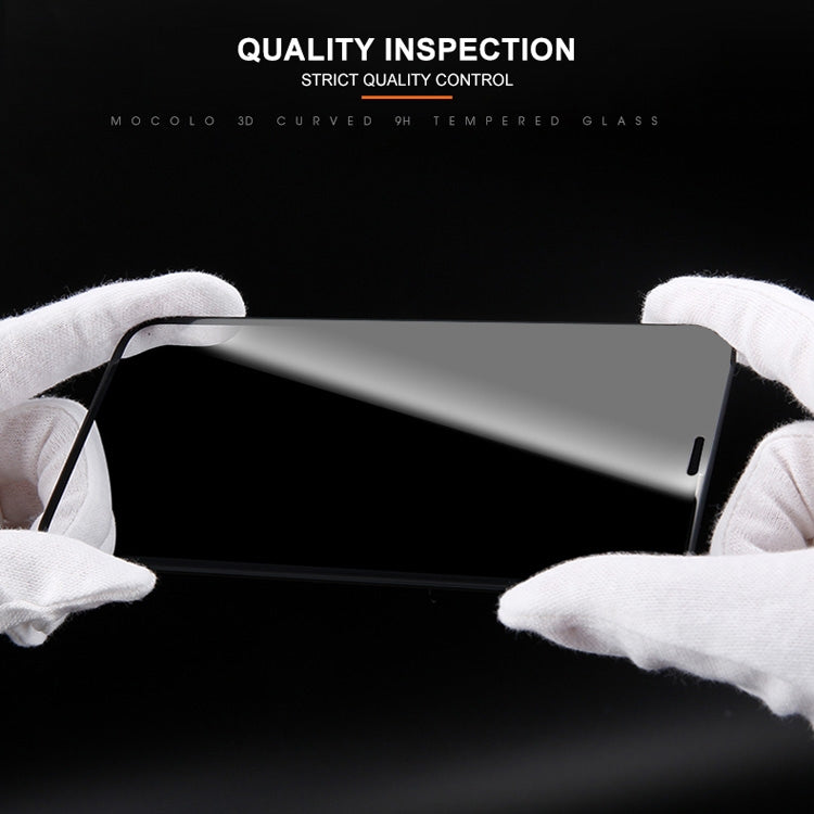 mocolo 適用於iPhone 11 Pro / XS / X 0.33mm 9H 3D全屏防窺鋼化玻璃保護膜