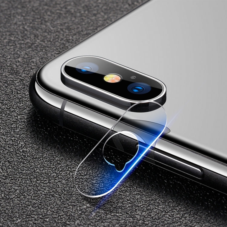 mocolo 適用於iPhone XS / X 0.15mm 9H 2.5D鋼化玻璃鏡頭膜