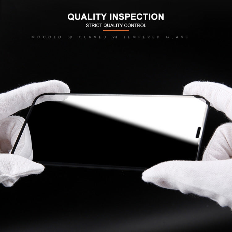 mocolo 適用於iPhone XS / X 0.33mm 9H 3D全屏鋼化玻璃保護膜