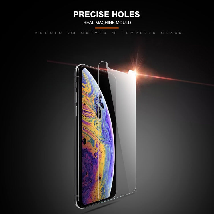 mocolo 適用於iPhone XS / X 0.33mm 9H 2.5D鋼化玻璃保護膜