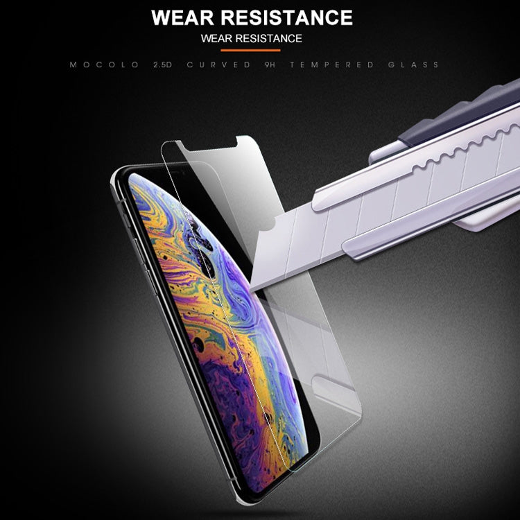 mocolo 適用於iPhone XS / X 0.33mm 9H 2.5D鋼化玻璃保護膜