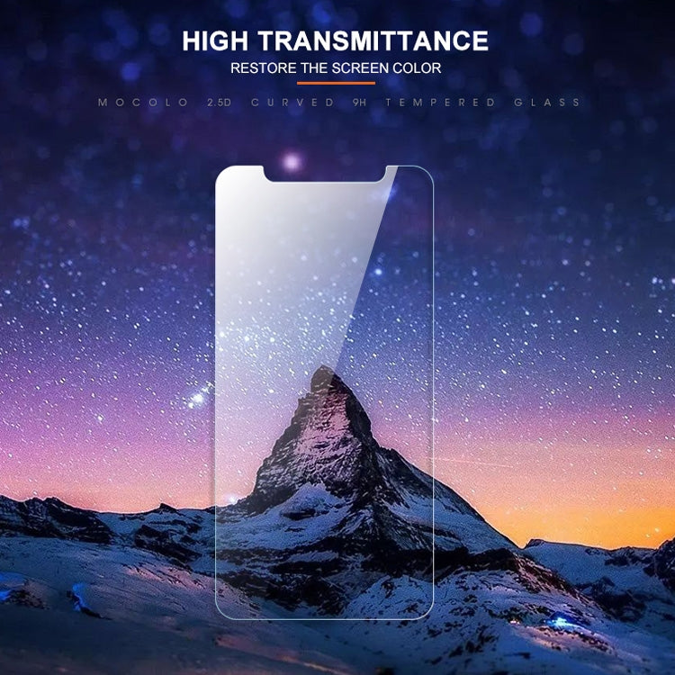mocolo 適用於iPhone XS / X 0.33mm 9H 2.5D鋼化玻璃保護膜
