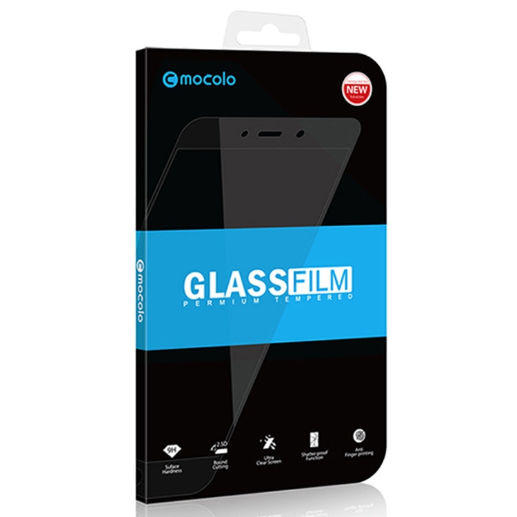mocolo 適用於iPhone XS / X 0.33mm 9H 2.5D絲印全屏鋼化玻璃保護膜