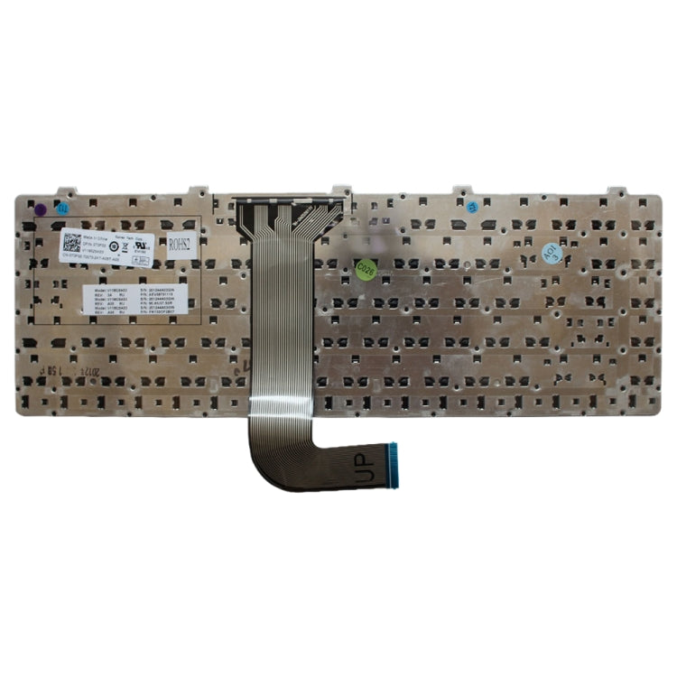 DELL Inspiron 14R N4110 M4110 N4050 M4040 N5050 M5050 M5040 N5040 3330 X501LX502L P17S P18 N4120 M4120 L502X 俄語鍵盤