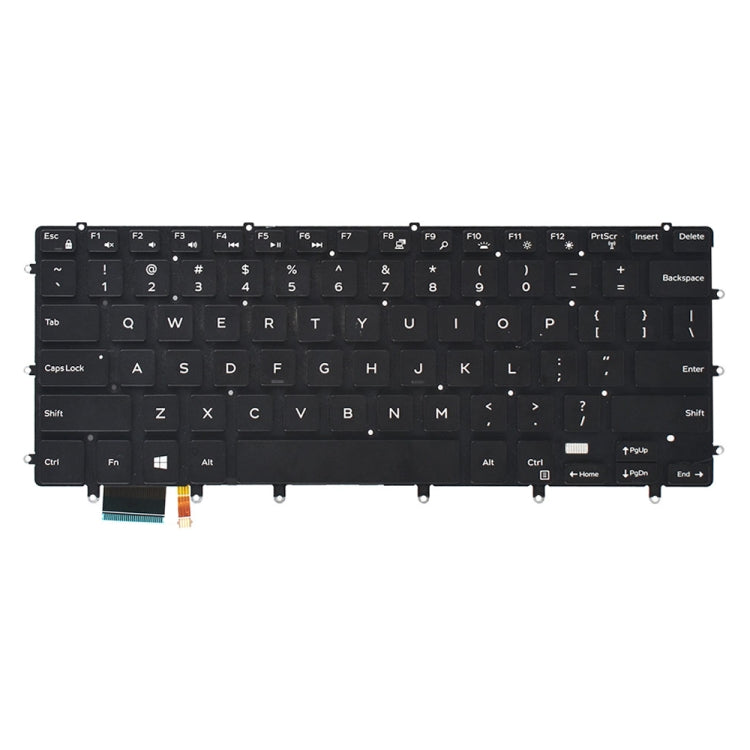 Dell xps 15 9550 9560 美版鍵盤帶背光