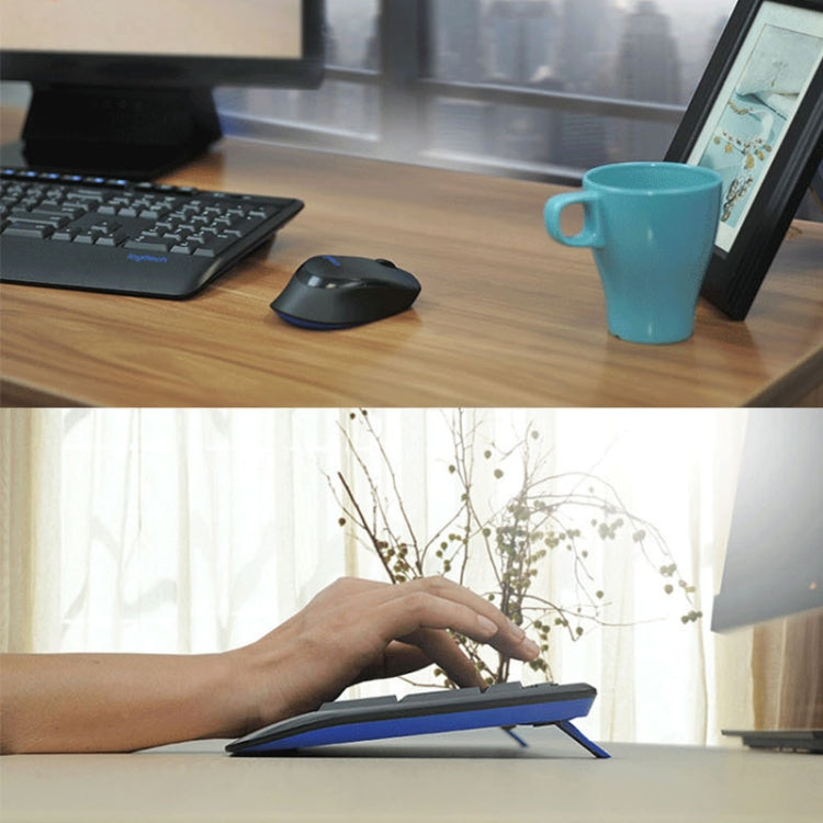 羅技 MK345 無線全尺寸鍵盤+2.4GHz 1000DPI無線光電鼠標套裝帶Nano接收器